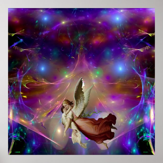 Poster Un ange attend (Devant)