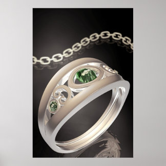 Poster Un anneau d'or