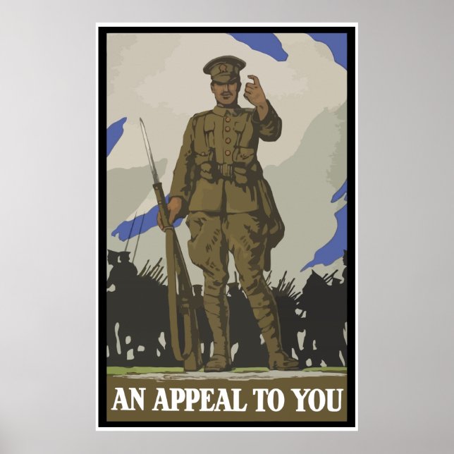 Poster Un Appel À Vous - Bordure (Devant)