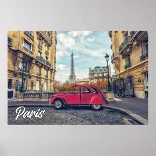 Poster Un Après-Midi À Paris, France