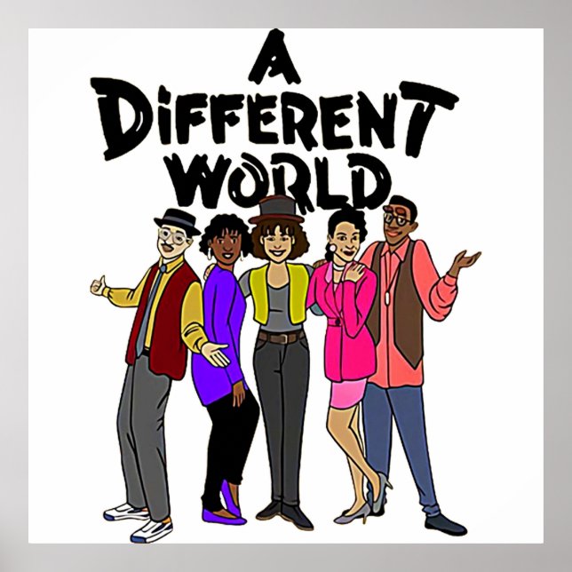 Poster Un autre monde Black TV montre TShirt (Devant)