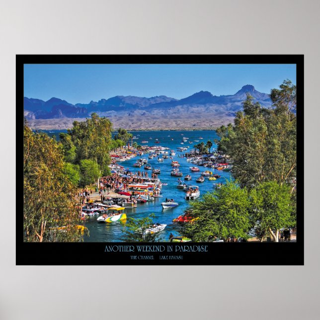Poster Un autre week-end dans Paradise Channel Wall Art (Devant)