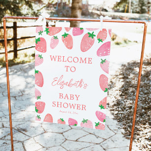 Poster Un Baby shower Berry Swewberry