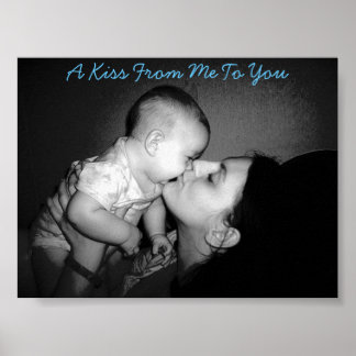 Poster Un Baiser De Moi À Toi