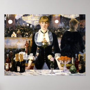 Poster Un bar aux Folies-Bergere
