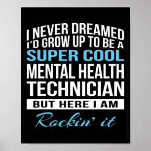 Poster Un cadeau amusant pour un technicien en santé
