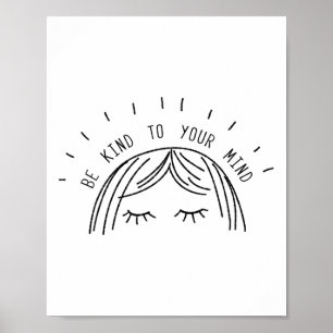Poster Un cadeau de sensibilisation à votre santé mentale
