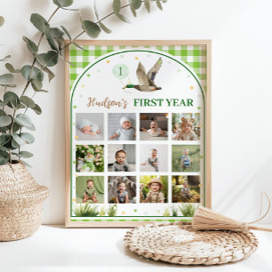 Poster Un Canard chanceux Première année photo Jalon