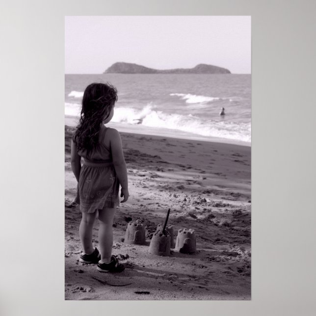 Poster Un château en bord de mer (Devant)