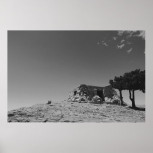 Poster "Un Château Sur Sandia"