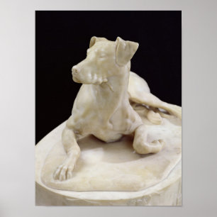 Poster Un chien, 1827