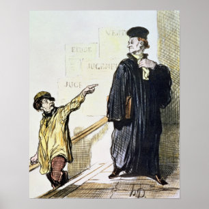 Poster Un client mécontent