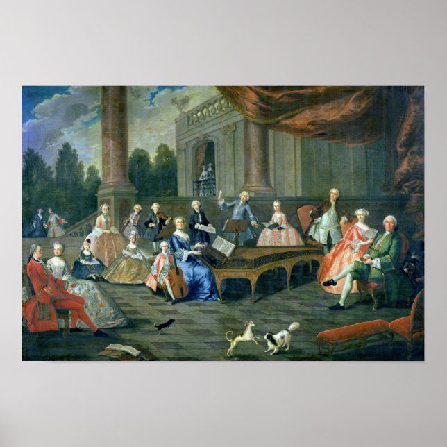 Poster Un concert familial au Château Renescure (Devant)