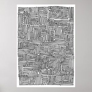 Poster Un-Continu-Line