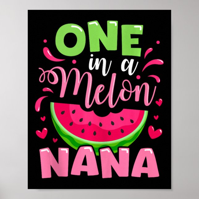 Poster Un Dans Un Melon Nana Summer Anniversaire Famille  (Devant)