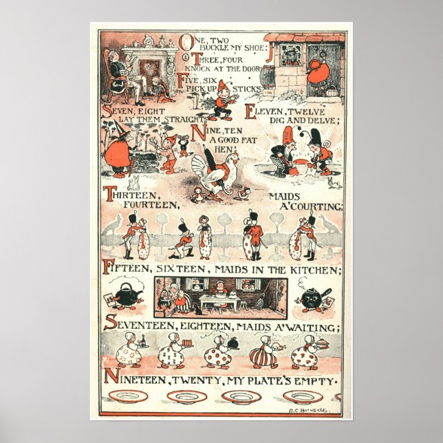 Poster Un, Deux, Bouge Ma Chaussure (Devant)