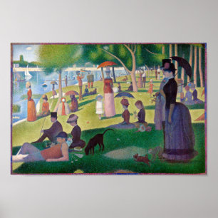 Poster Un dimanche après-midi à La Grande Jatte, Seurat