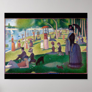 Poster Un dimanche après-midi à La Grande Jatte, Seurat