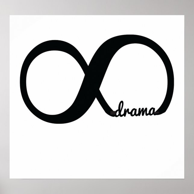 Poster Un drame infini (Devant)