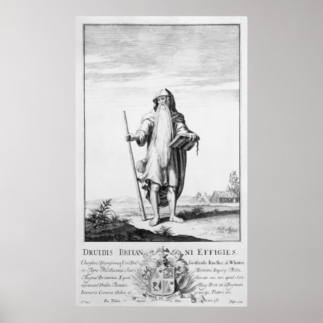 Poster Un druide (Devant)