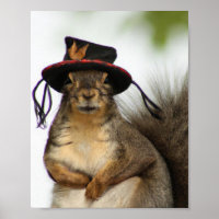 Un écureuil avec un art graphique Casquette