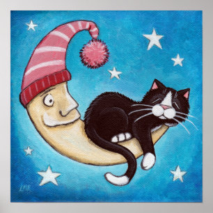 Poster Un Endroit Plus Sûr Pour Une Sieste En Chat