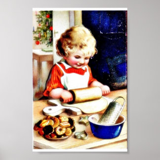 Poster Un enfant qui fait du chapathi