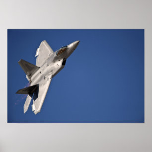 Poster Un F-22 Raptor