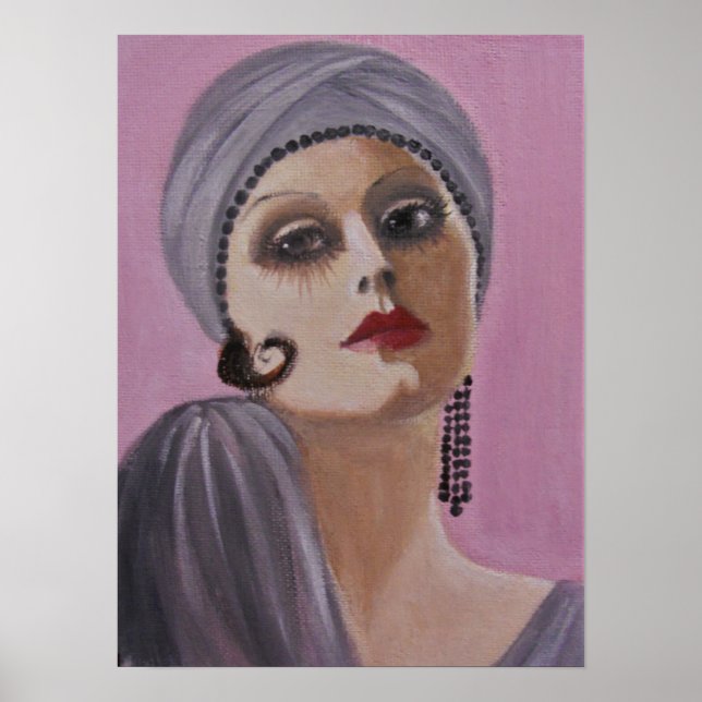 Poster Un Gal Glamour Flamour (Devant)