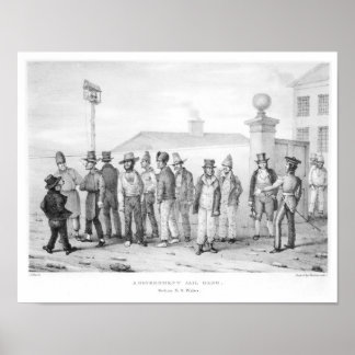 Poster Un gang de prisonniers du gouvernement