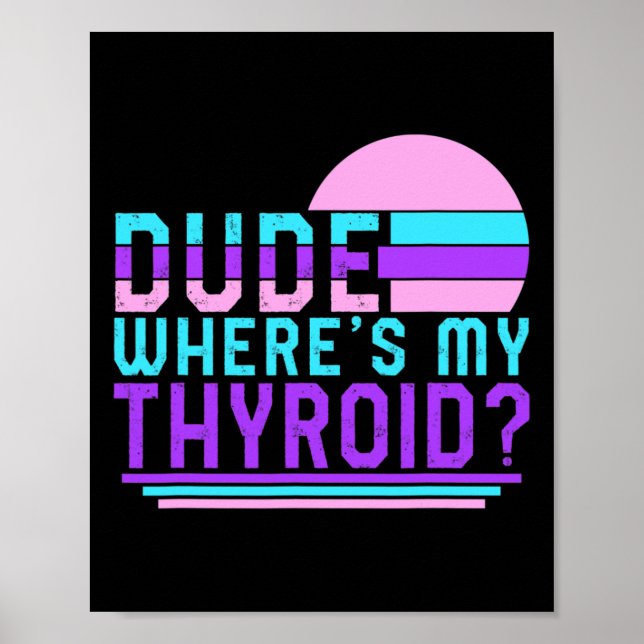 Poster Un gars de la sensibilisation au cancer où est mon (Devant)