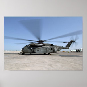Poster Un hélicoptère de dragon de mer de MH-53E