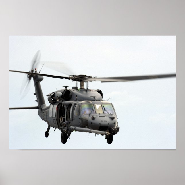 Poster Un hélicoptère HH-60 Pave Hawk (Devant)