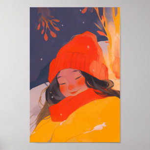 Poster Un hiver froid