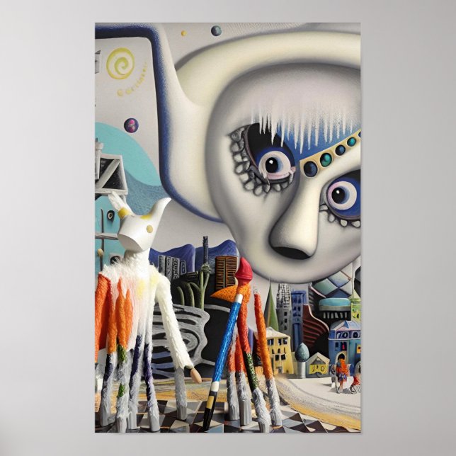 Poster Un hiver Merveilleux Diorama-Land Ken Gage (Devant)