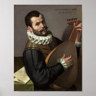 Poster Un homme avec une traîne
