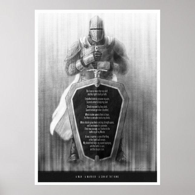 Poster Un homme, un guerrier, un fils du roi (Devant)