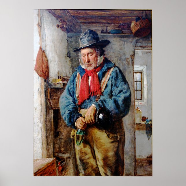 Poster Un Irlandais Met Du Whiskey Dans Le Flacon (Devant)