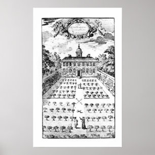 Poster Un jardin de maison de campagne, de 'The Gentlemen