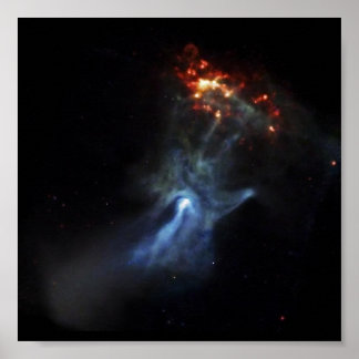 Poster Un Jeune Pulsar Montre Sa Main
