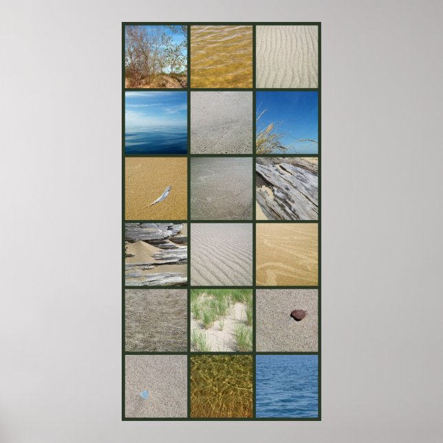 Poster Un jour à la plage (Devant)