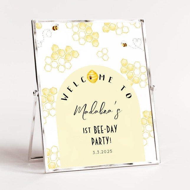 Poster Un jour d'abeilles bienvenu (Créateur téléchargé)