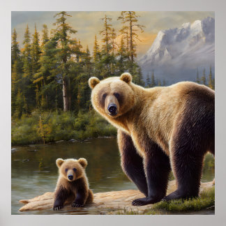 Poster Un jour dans les bois