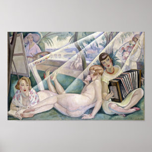 Poster Un jour d'été (Belles femmes au soleil)