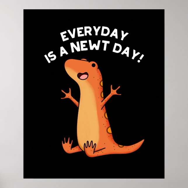 Poster Un jour nouveau Salamander Pun Dark BG (Devant)