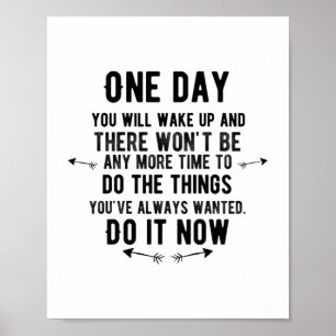 Poster Un jour vous vous réveillerez et vous ne serez pas