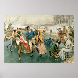 Poster Un joyeux Noël, tiré de la Pears Annual, 1907