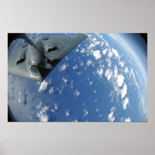 Poster Un KC-135 Stratotanker réapprovisionne en