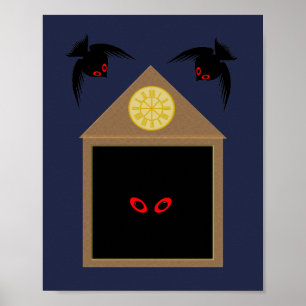 Poster Un manque de générosité de Ravens Halloween