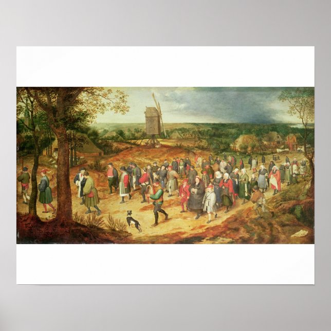 Poster Un Mariage paysan (Devant)